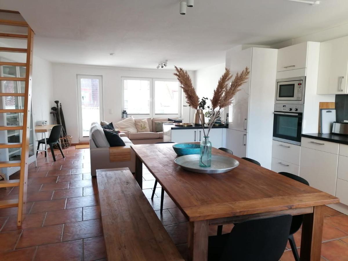 Townhouse Altstadt Wismar Upper Apartment Mit Zwei Terrassen Eksteriør bilde